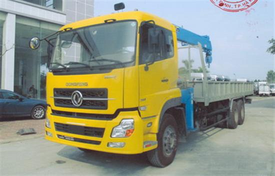 Xe dongfeng gắn cẩu 7 tấn Dongyang - 2018